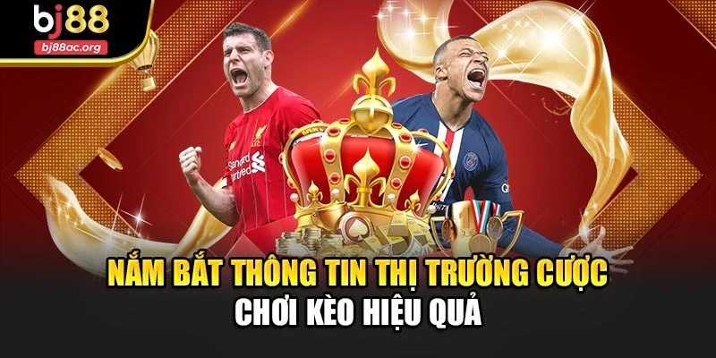 Nắm bắt thông tin thị trường cược chơi kèo hiệu quả